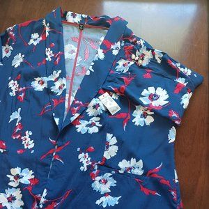 Roz & Ali Women’s 3X Floral Jacket open front